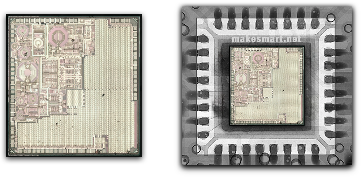 ESP8266 Silicon Layout ><