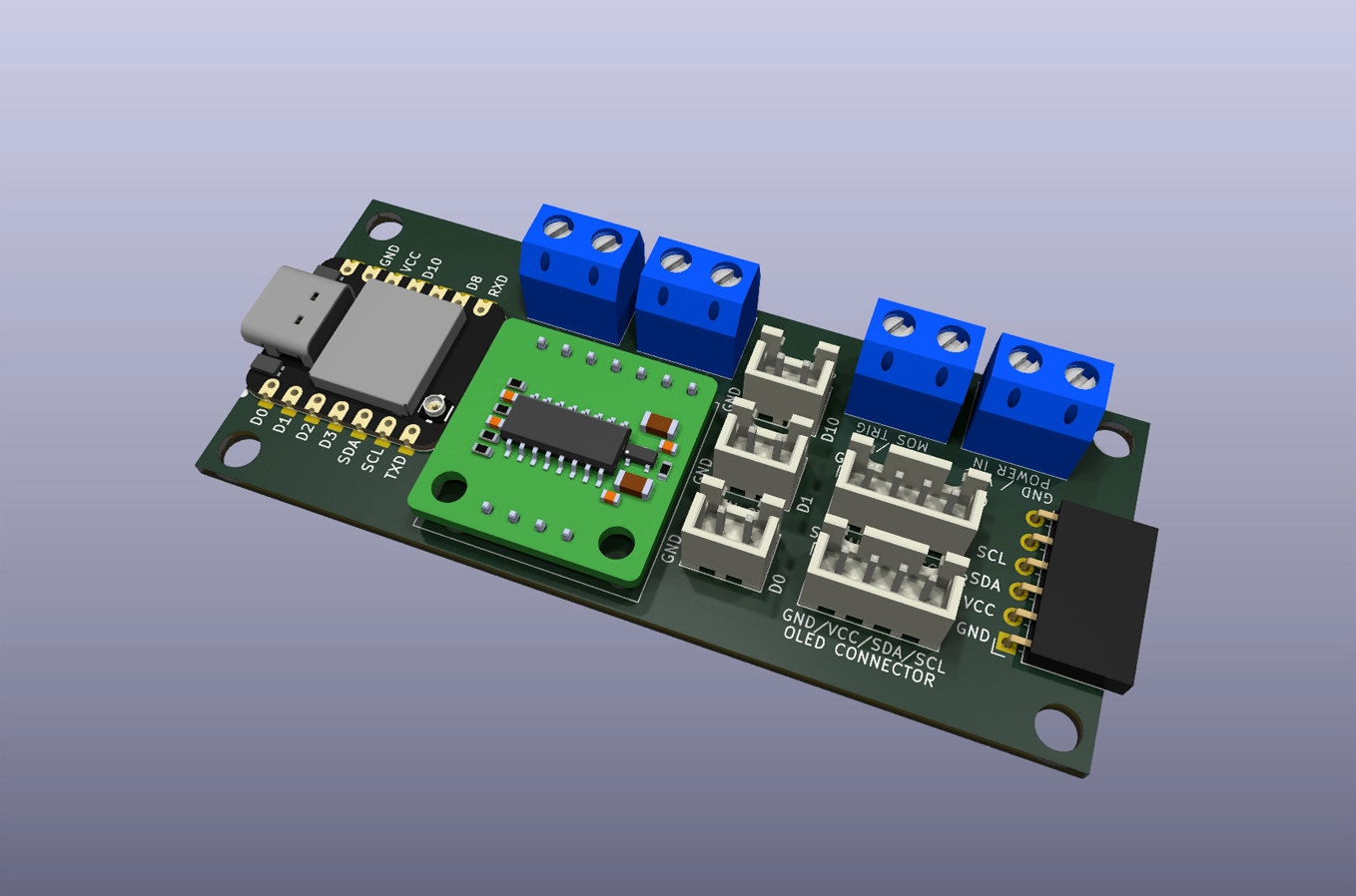 KiCad native Rendering ><